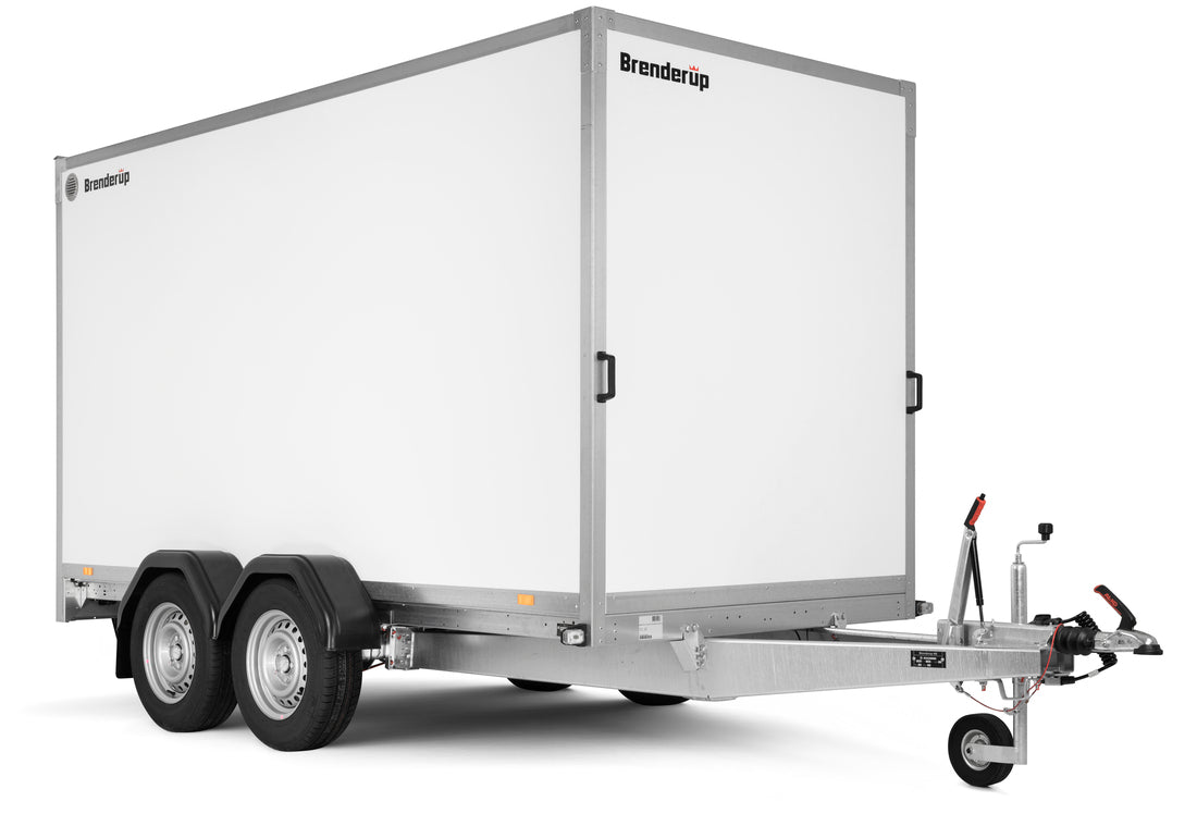 Brenderup CD350TBR2500 - Lukket trailer, 2500 kg