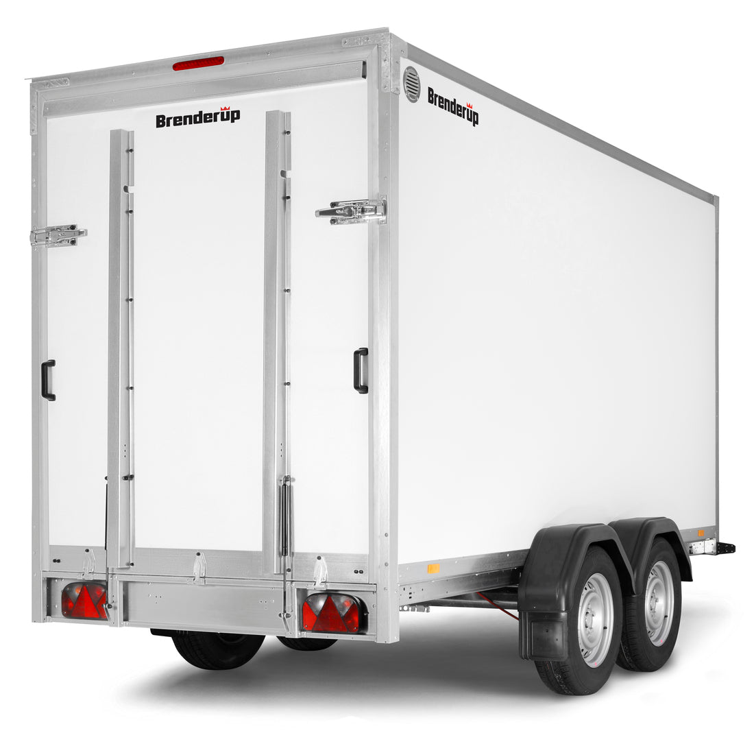 Brenderup CD350TBR2500 - Lukket trailer, 2500 kg