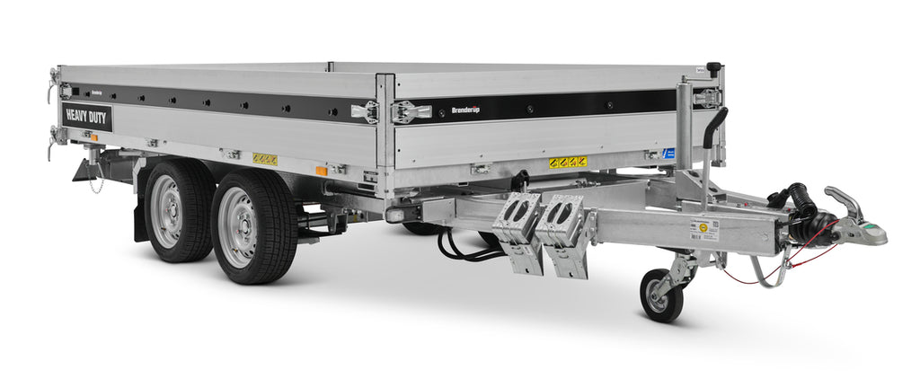 Brenderup TT5375ATB3000 Heavy Duty - Tiptrailer, 3000 kg