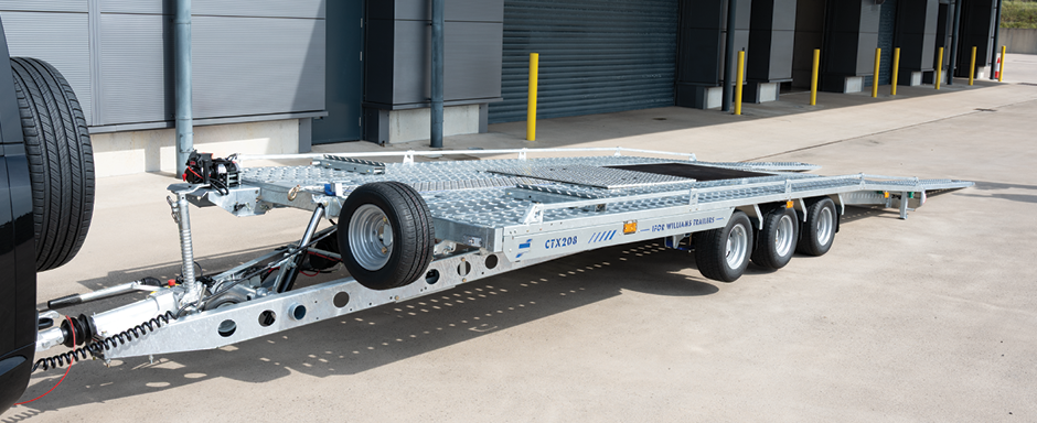 Ifor Williams CTX208 autotrailer, 3500 kg