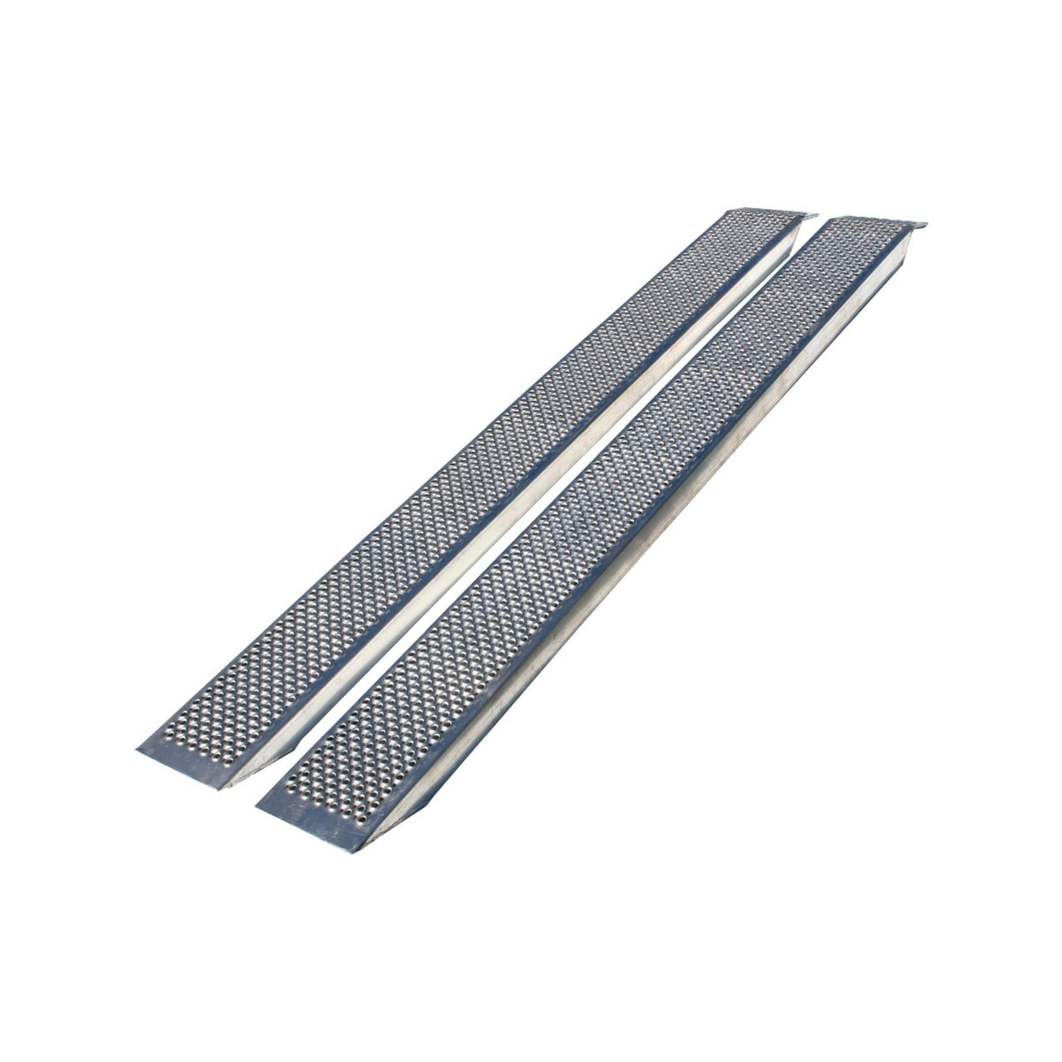 Variant Kørerampe Alu 250x26cm, lige m/tap f/tip, 4000 kg