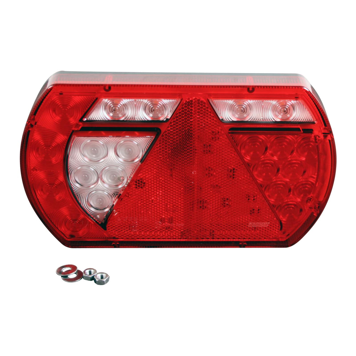 Variant Baglygte venstre LED 5-pin horisontal u/nr.pladelys