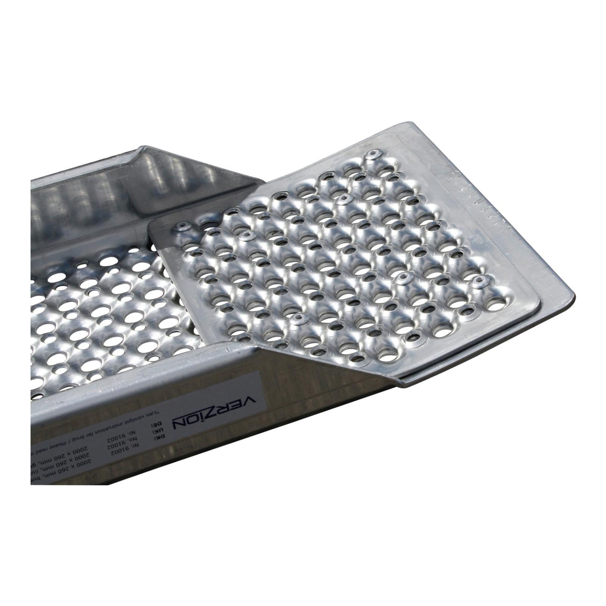 Variant Køreramper alu 2000 x 260 mm, buet, 1000 kg