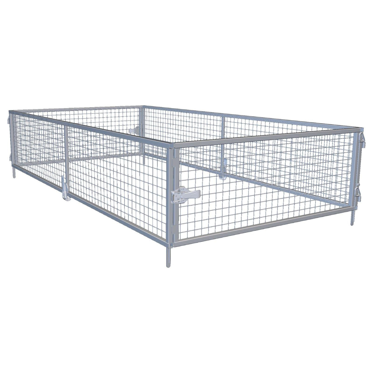 Variant Netgitter komplet 300 x 150 x 60 cm - stål, 16F3