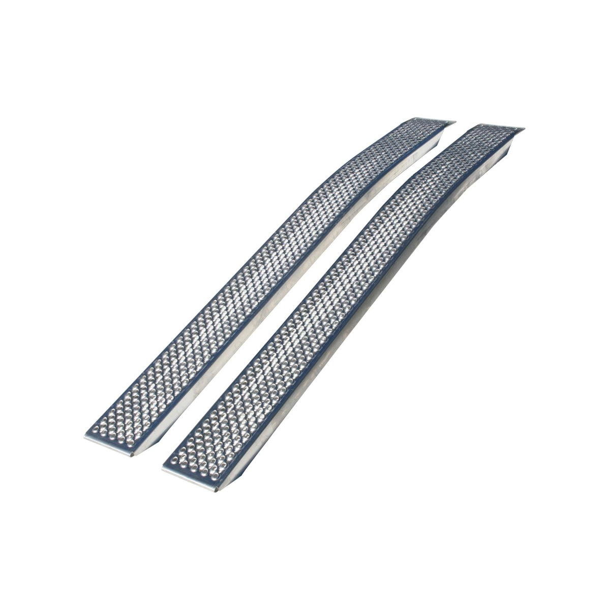 Køreramper Alu 2000 400 mm, buet, 400 kg