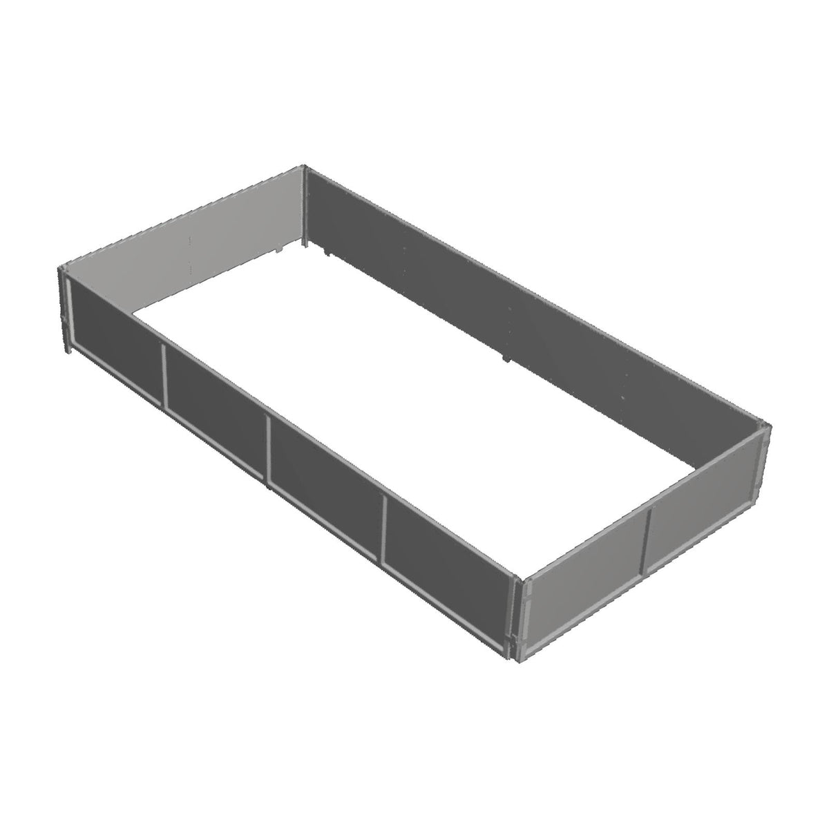 Variant Pladesider komplet 60 cm. 21 TB, stål