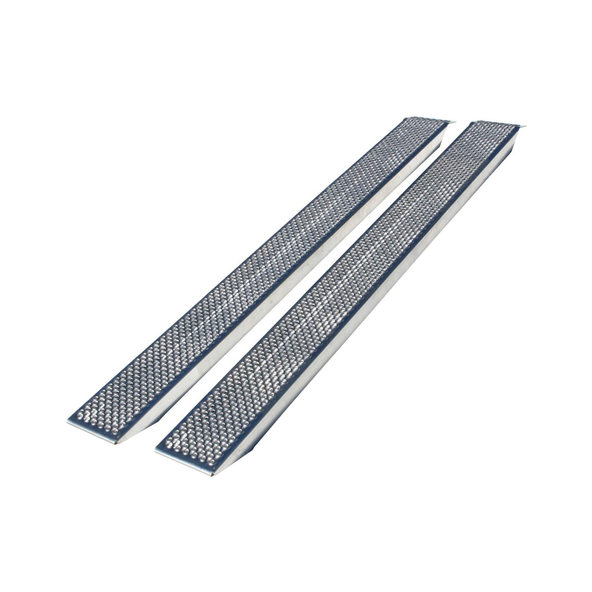 Køreramper alu 2500 x 260 mm, lige, 1000 kg