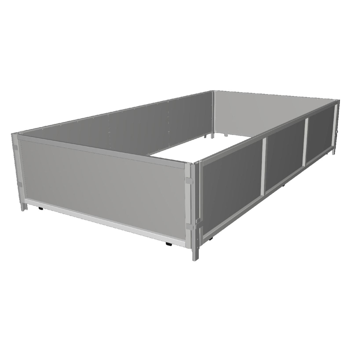 Variant Pladesider komplet 60 cm. 17T3, stål