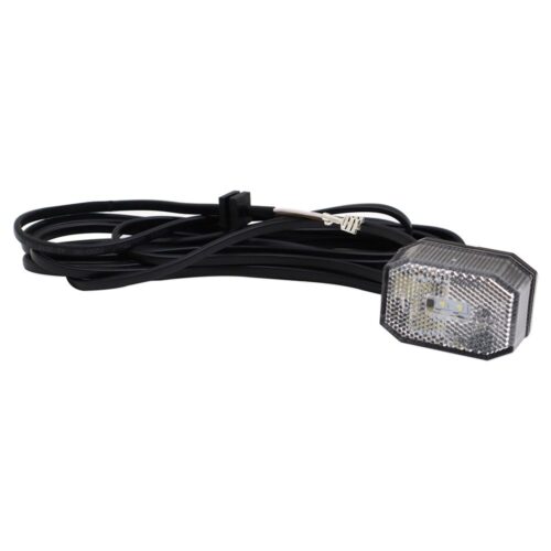 Ifor Williams Positionslygte hvid med ledning LED
