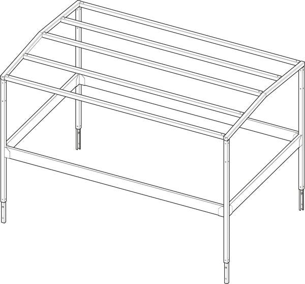 Presenningsstativ 120 cm (314784)