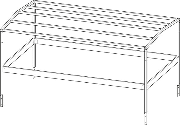 Presenningsstativ 120 cm (314785)