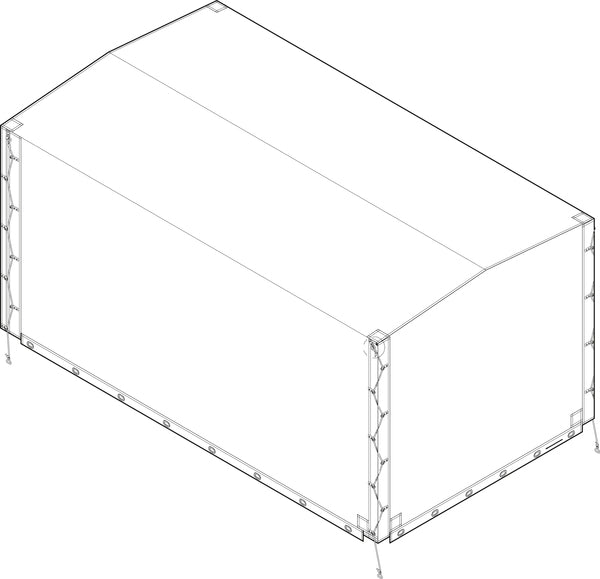 Høy presenning 150 cm (316080)