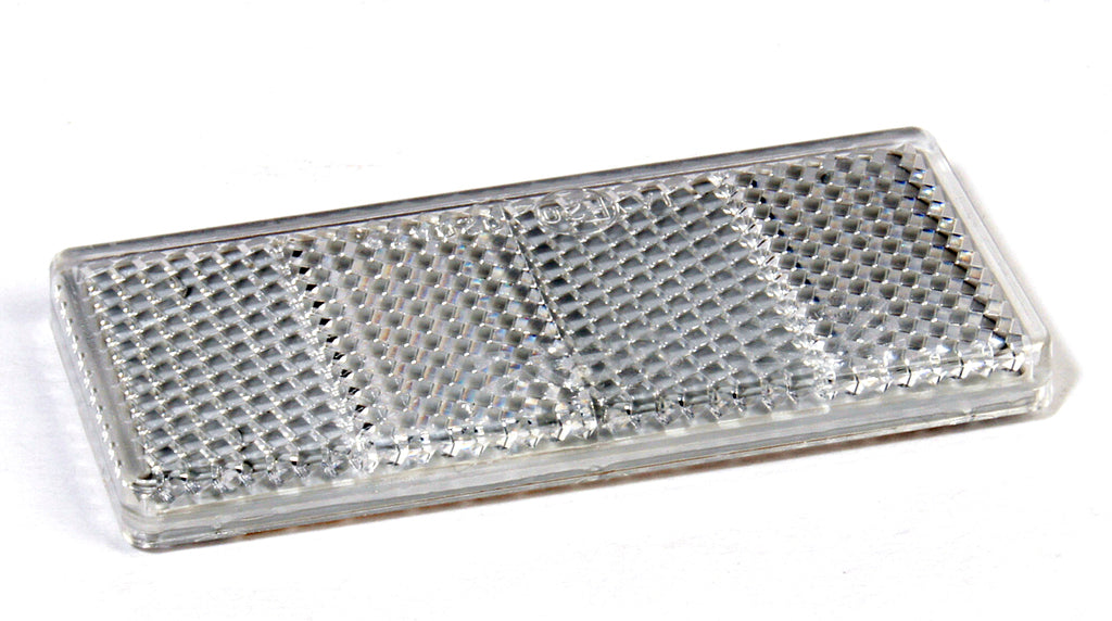 Brenderup Refleks, Hvid selvklæbende 69x31,5mm
