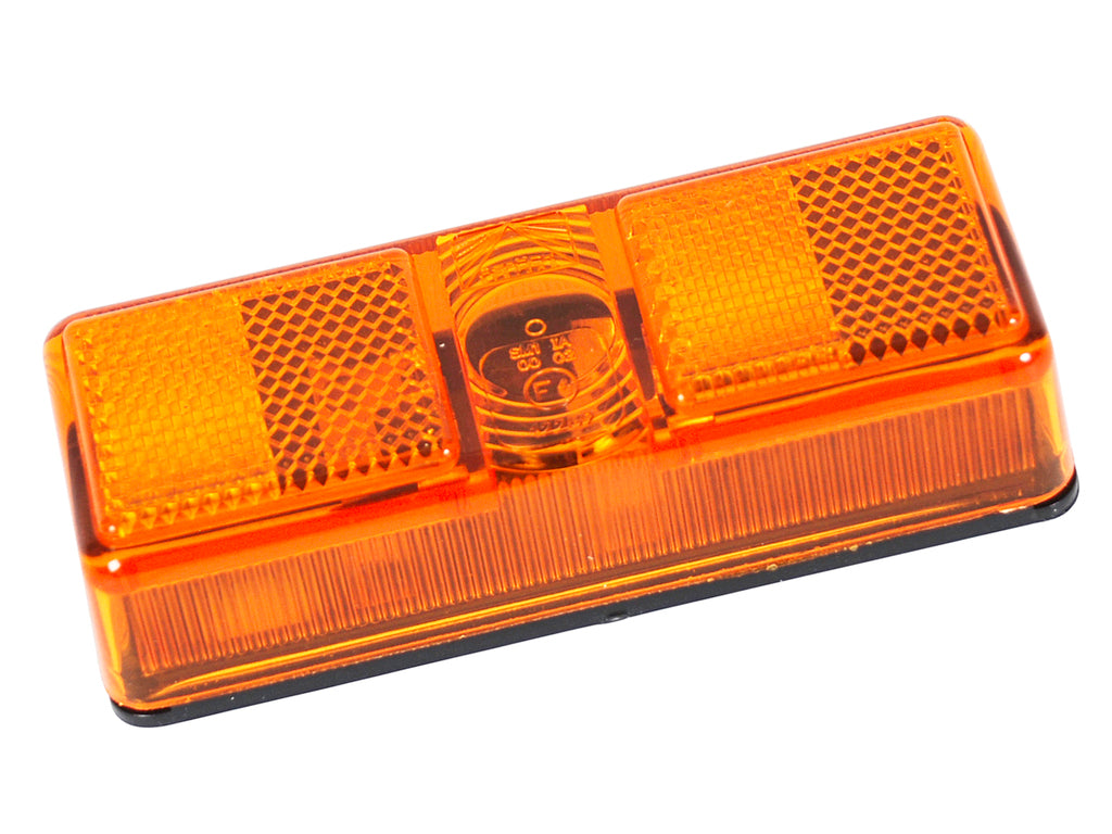Brenderup Sidemarkeringslygte, Flexipoint III, orange 30x110mm