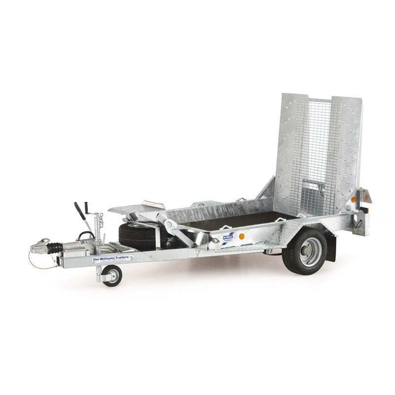 Ifor Williams GH64 maskintrailer, 1500 kg