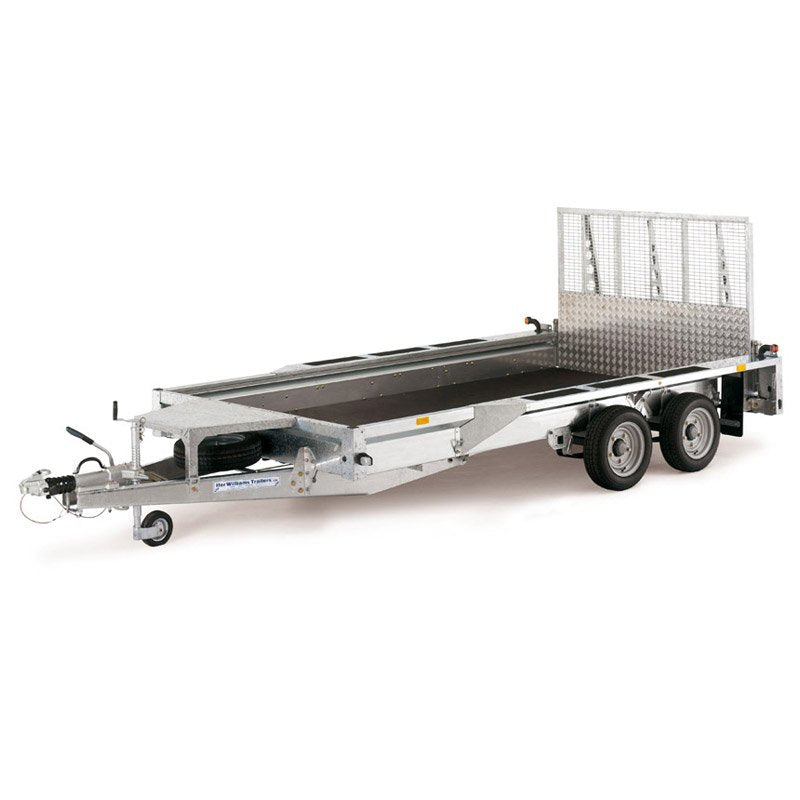 Ifor Williams GX126 maskintrailer, 3500 kg
