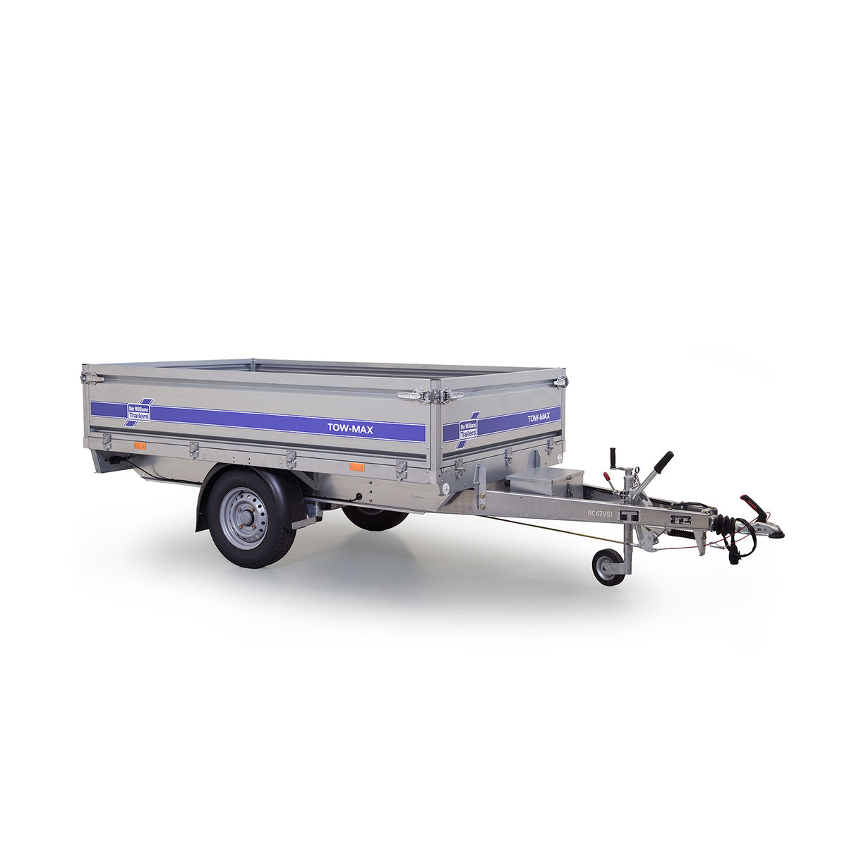 Ifor Williams TM101-2514 Tow-Max ladtrailer, 1000 kg