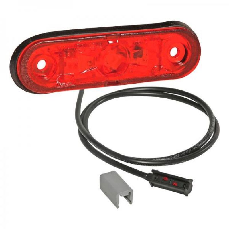 Markeringslygte, LED – Posipoint II, Rød