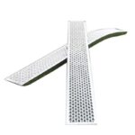 Køreramper alu 2500 x 260 mm, buet, 1000