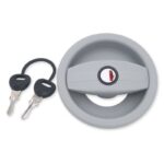 Udvendig håndtag med lås og nøgler