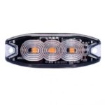 LED Blitzblink 3 LED GUL