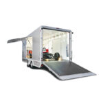Ifor Williams Transporta lukket autotrailer